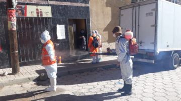La actividad se realizó con un equipo municipal
