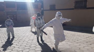 La actividad se realizó con un equipo municipal