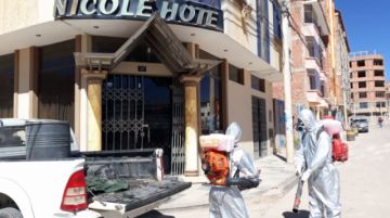 La actividad se realizó con un equipo municipal