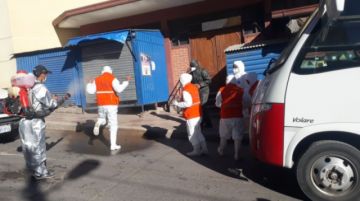 La actividad se realizó con un equipo municipal