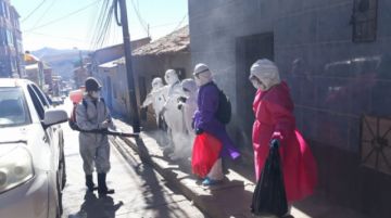 La actividad se realizó con un equipo municipal