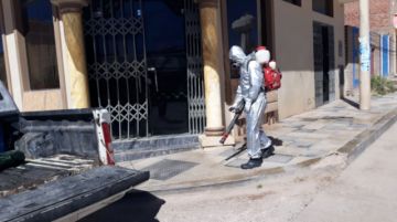 La actividad se realizó con un equipo municipal