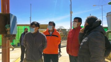 Se visitó la planta de oxígeno en Karachipampa