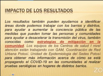 Explicaron la segunda fase del rastrillaje que será hasta fin de mes.