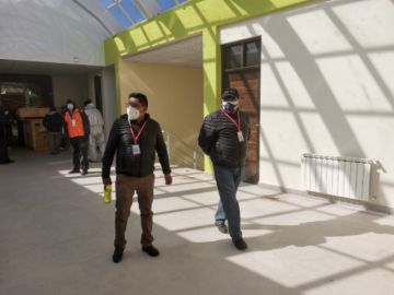 Centro educativo virtual pasa a ser centro COVID municipal