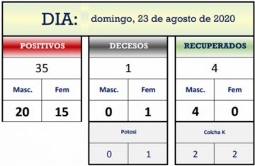 Reporte departamental del Sedes Potosí