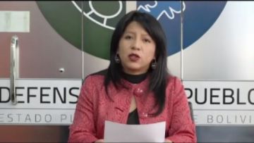 La Defensoría del Pueblo declara en reserva el caso de Noemí