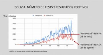 Se muestra la curva de casos. BRÚJULA DIGITAL