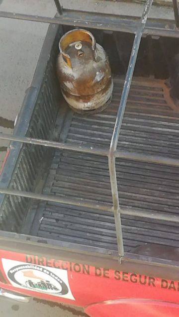 Bomberos acudió a sofocar el incendio