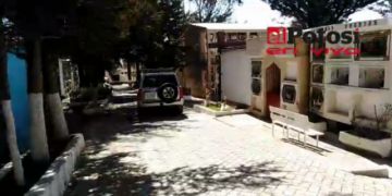 Llega el horno crematorio móvil hasta el cementerio de Potosí