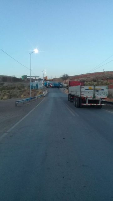 Bloqueos en Villazón