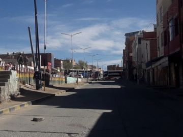 Bloqueos en Villazón