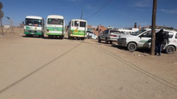 Bloqueos en Villazón
