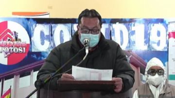 El jefe de Epidemiología, Huáscar Alarcón