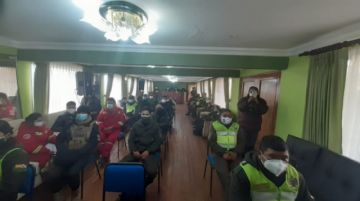 El consumo será voluntario, se informó en el acto.