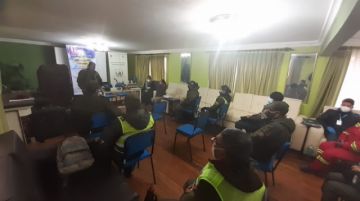 El consumo será voluntario, se informó en el acto.