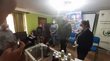 El consumo será voluntario, se informó en el acto.
