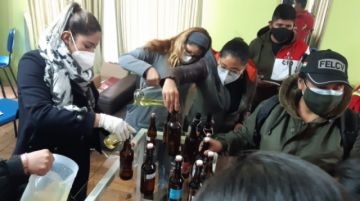 Entregan dióxido de cloro a la Policía
