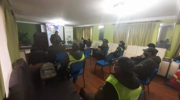 El consumo será voluntario, se informó en el acto.