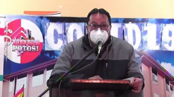 El jefe de Epidemiología, Huáscar Alarcón