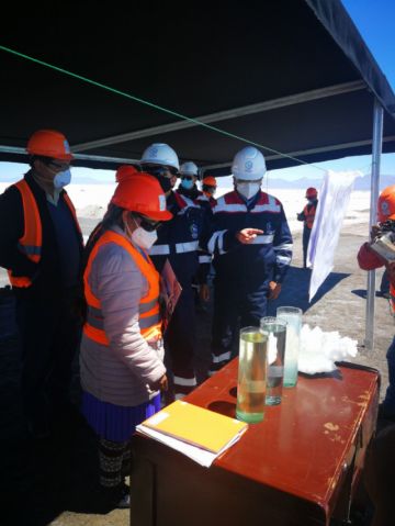 Realizaron una visita conjunta. VICEMINISTERIO DE ENERGÍAS