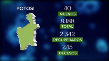 Potosí en el reporte del Ministerio de Salud