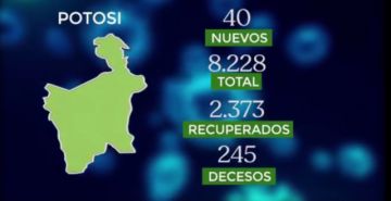 Potosí en el reporte del Ministerio de Salud