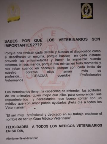 Veterinarios celebran su día con más de 120 afiliados en Potosí