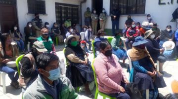 Trabajadores de Emap celebran aniversario con una misa. FOTO EMAP