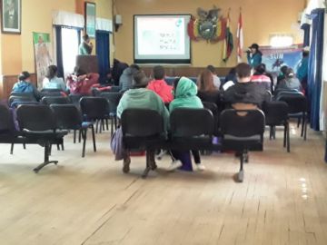 Realizaron actividades contra la trata y tráfico. FOTO SEDEGES