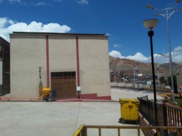 Campos deportivos de la zona alta.