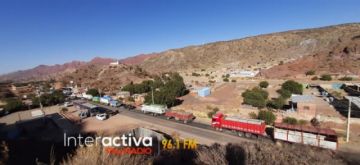 Los motorizados estaban bloqueados. FOTO INTERACTIVA PLAY RADIO
