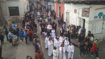 Imágenes de la procesión del año pasado.