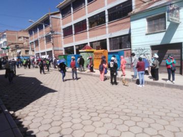 Así votaron los políticos en sus recintos electorales en Potosí