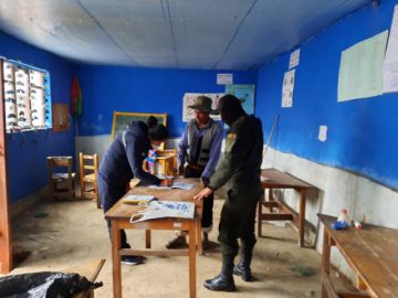 Así estaban los caminos rumbo a los recintos electorales