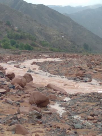 Así estaban los caminos rumbo a los recintos electorales