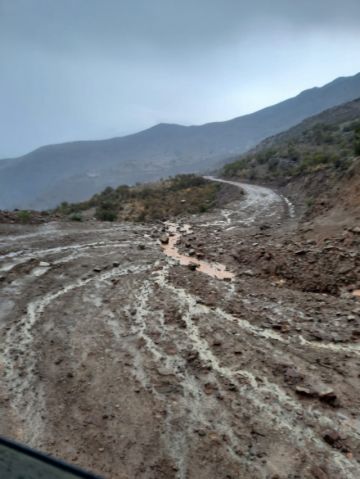 Así estaban los caminos rumbo a los recintos electorales