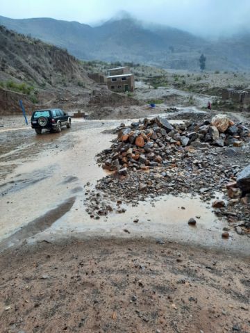 Así estaban los caminos rumbo a los recintos electorales