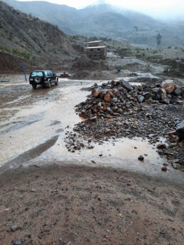 Así estaban los caminos rumbo a los recintos electorales