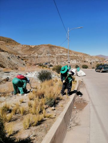 Realizaron la limpieza. FOTO EMAP