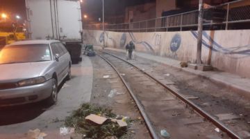 Realizaron la limpieza desde la madrugada. FOTO EMAP