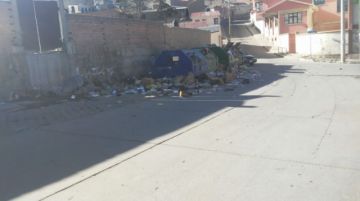 Realizaron la limpieza en la jornada de feriado. FOTO EMAP