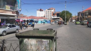 Realizaron la limpieza en la jornada de feriado. FOTO EMAP