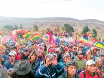 Habitantes de la provincia Chayanta.