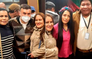 Juan Ramón Quintana y Wilma Alanoca ya no están en la Embajada de México