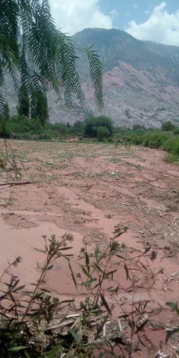 El granizo afectó varias comunidades en ambos municipios. FOTO JORGE PEÑARANDA
