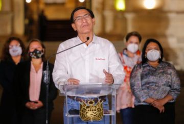 Justicia de Perú prohíbe salir del país al expresidente Vizcarra