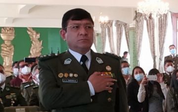 Excomandante de Policía en Potosí asume como subcomandante nacional