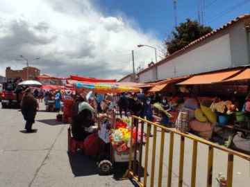 Cercanías del cementerio de Potosí 