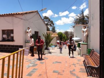 Cercanías del cementerio de Potosí 